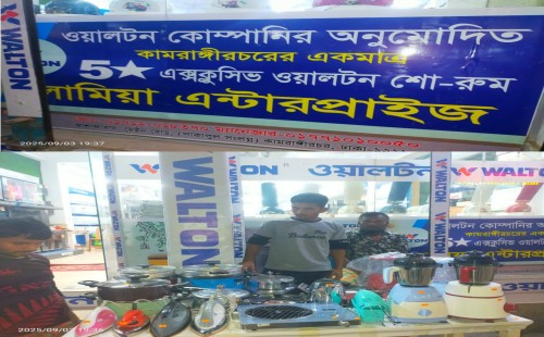 লামিয়া এন্টারপ্রাইজ এ চলছে ওয়ালটন পণ্যের মেলা