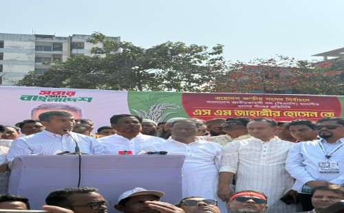 জুলাই আন্দোলনে শহীদদের মর্যাদা রক্ষায় ধানের শীষে ভোট দিবেন : এস এম জাহাঙ্গীর