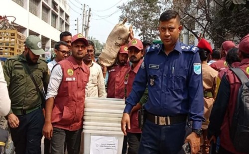 বন্দরে  বিদ্যুৎ উপকেন্দ্রে আগুন,বিদ্যুৎ  সংযোগ বিচ্ছিন্ন